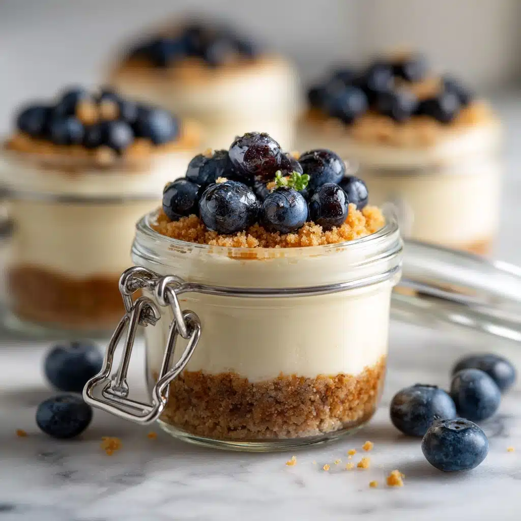 High Protein Cheesecake Jars Recipe - Recipe Image
