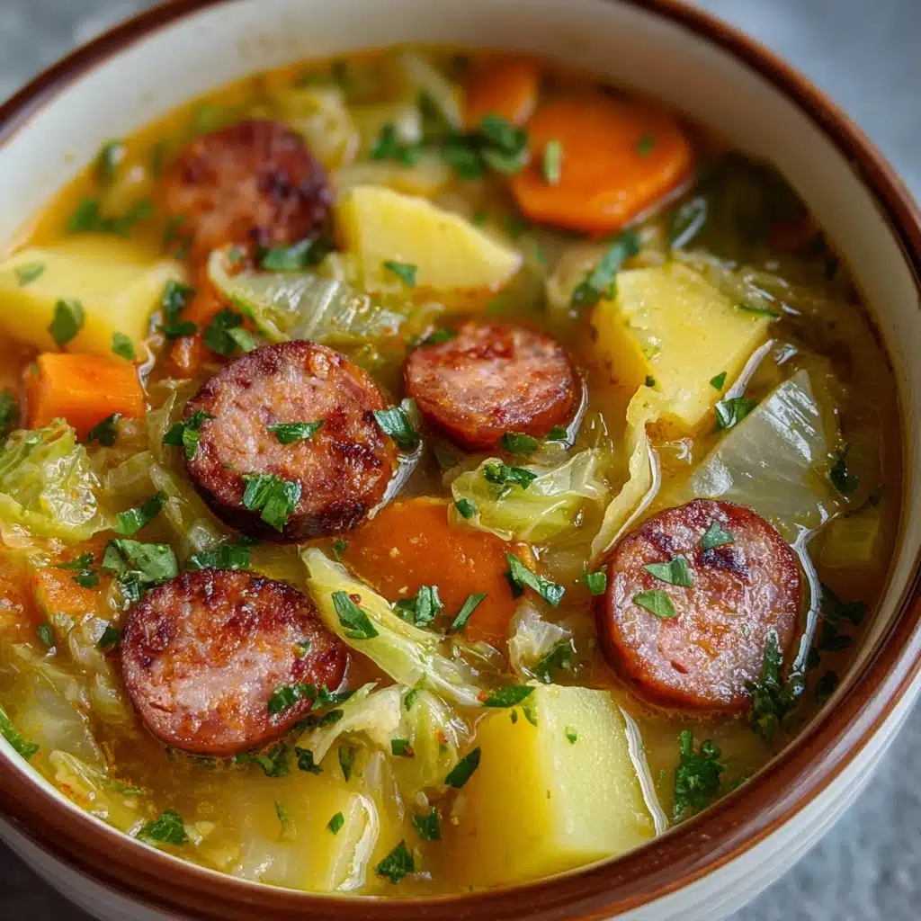 Kielbasa and Cabbage Soup Recipe