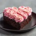 Heart Brownie Cake Recipe