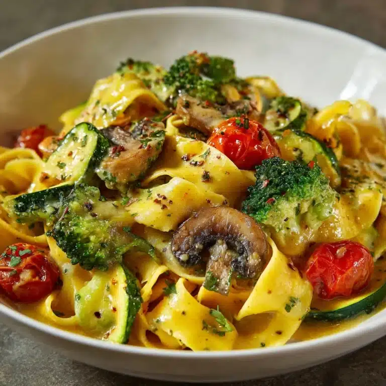 Creamy Veggie Pasta Recipe