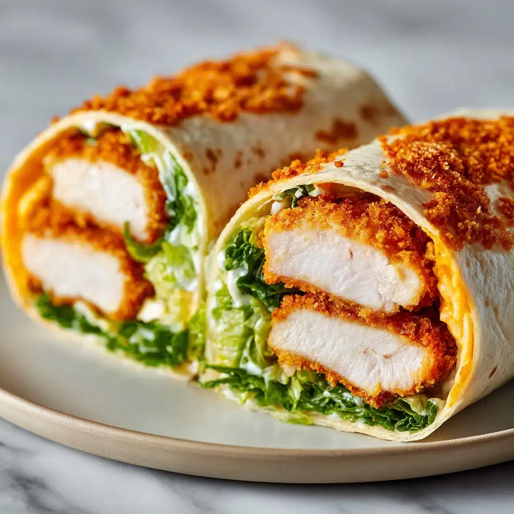 Chicken Caesar Wrap Recipe - Recipe Image