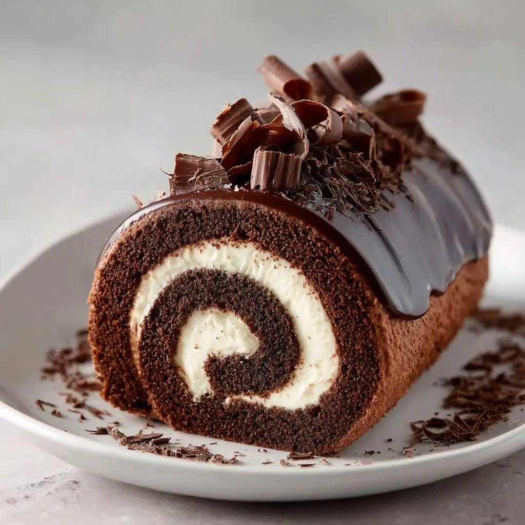 Chocolate Roll Cake Recipe