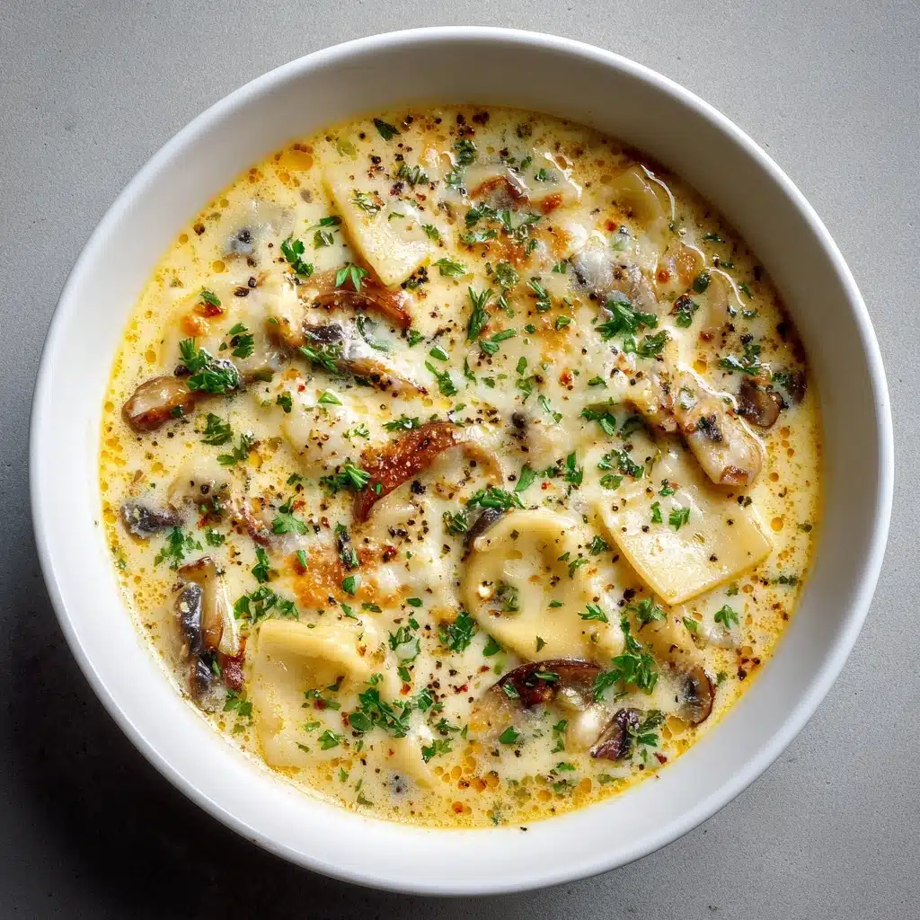 Creamy Alfredo Lasagna Soup Recipe