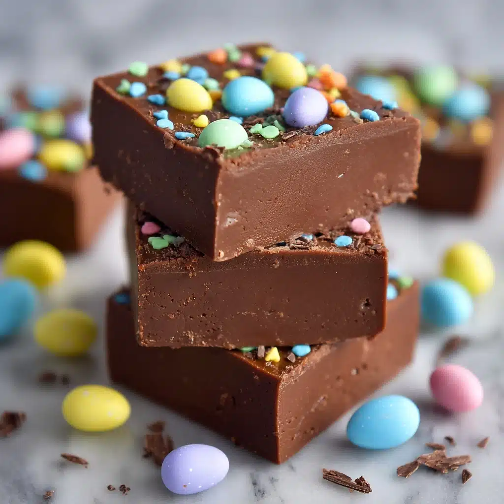 Easter Chocolate Fudge Recipe - Recipe Image