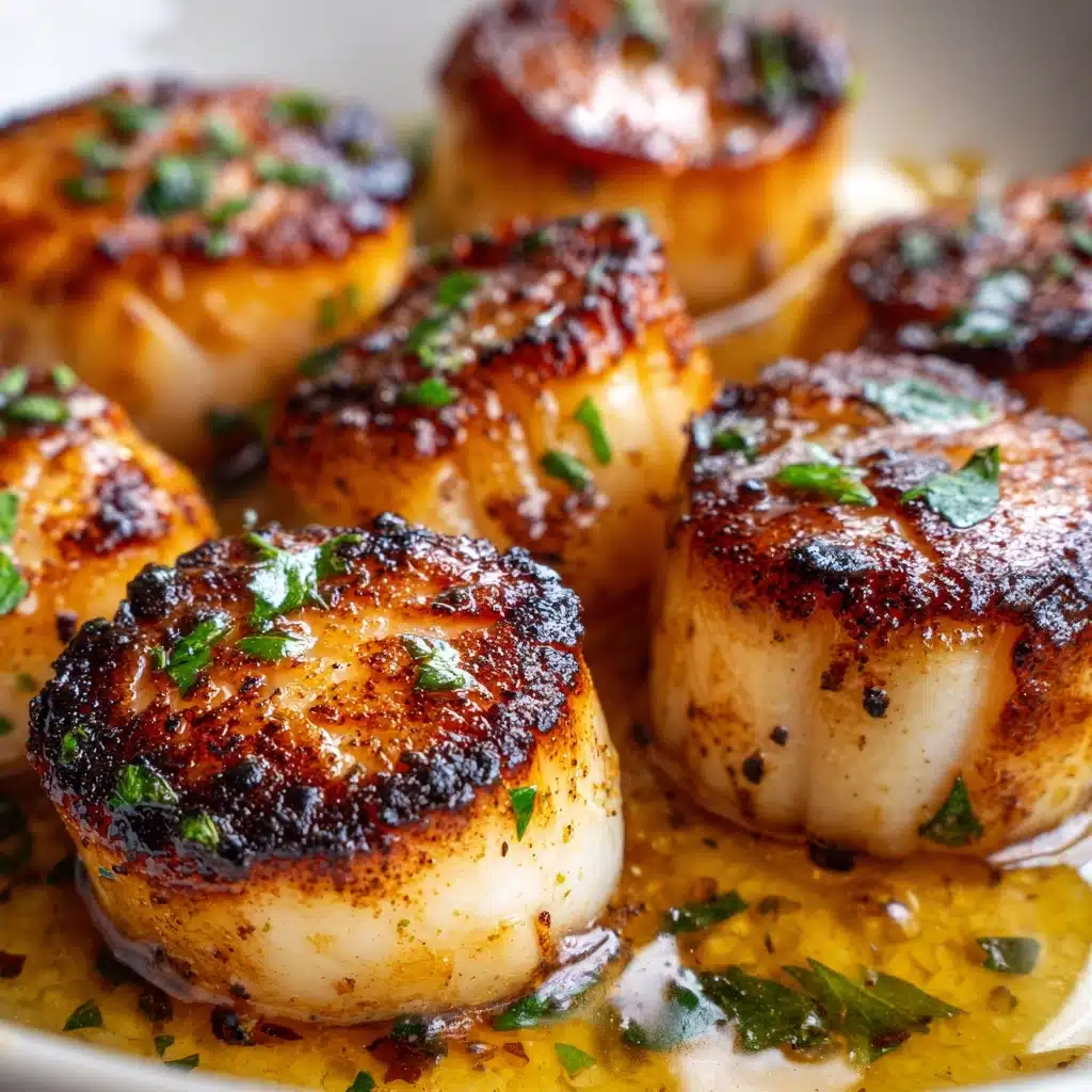 Lemon Garlic Scallops Recipe