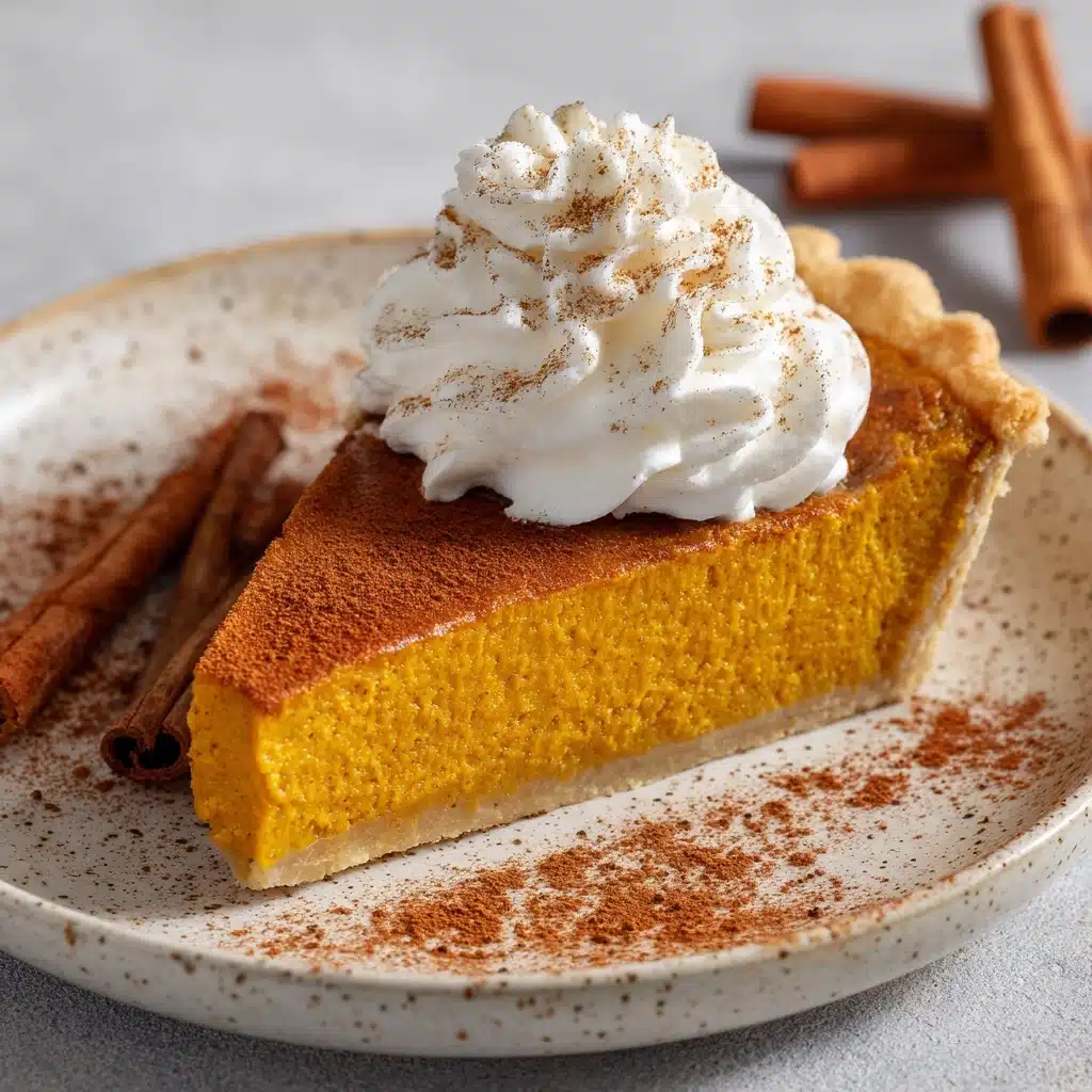 Crustless Pumpkin Pie Recipe