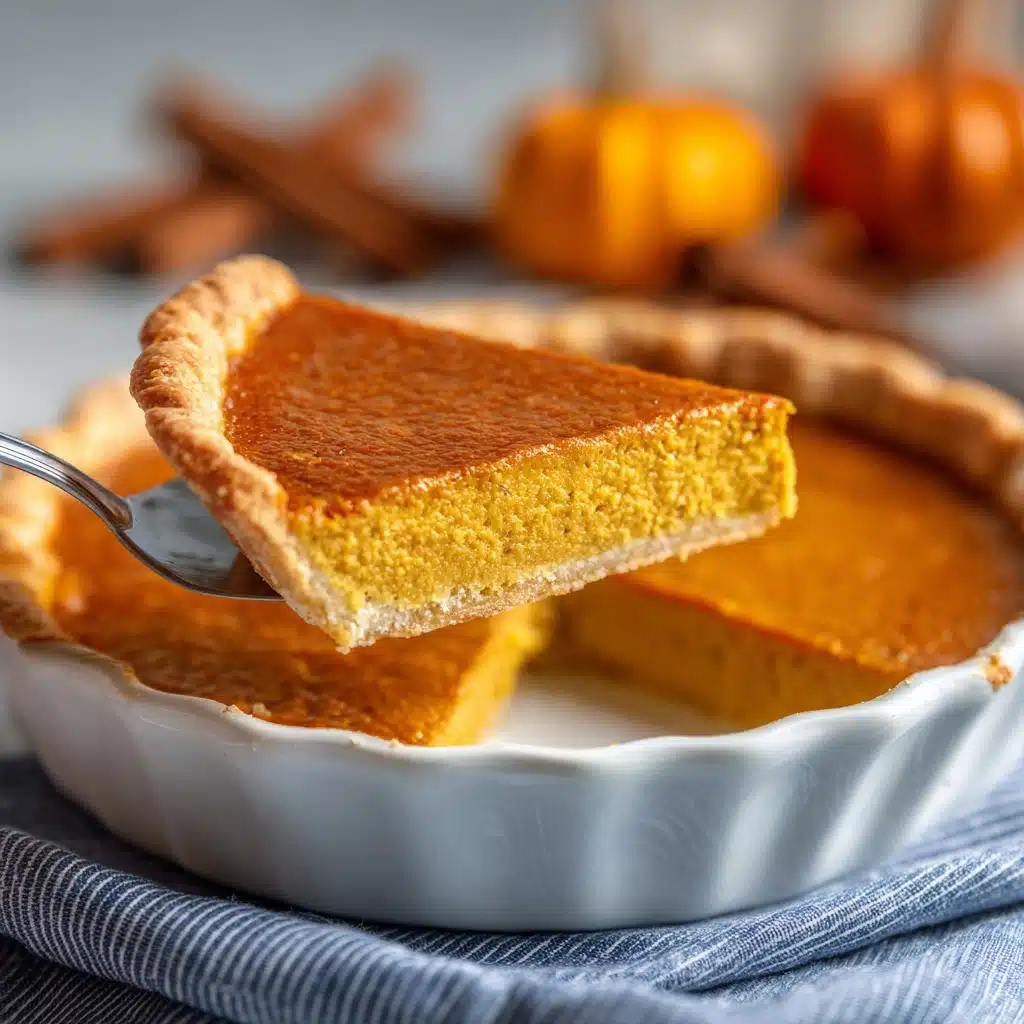 Crustless Pumpkin Pie Recipe - Recipe Image