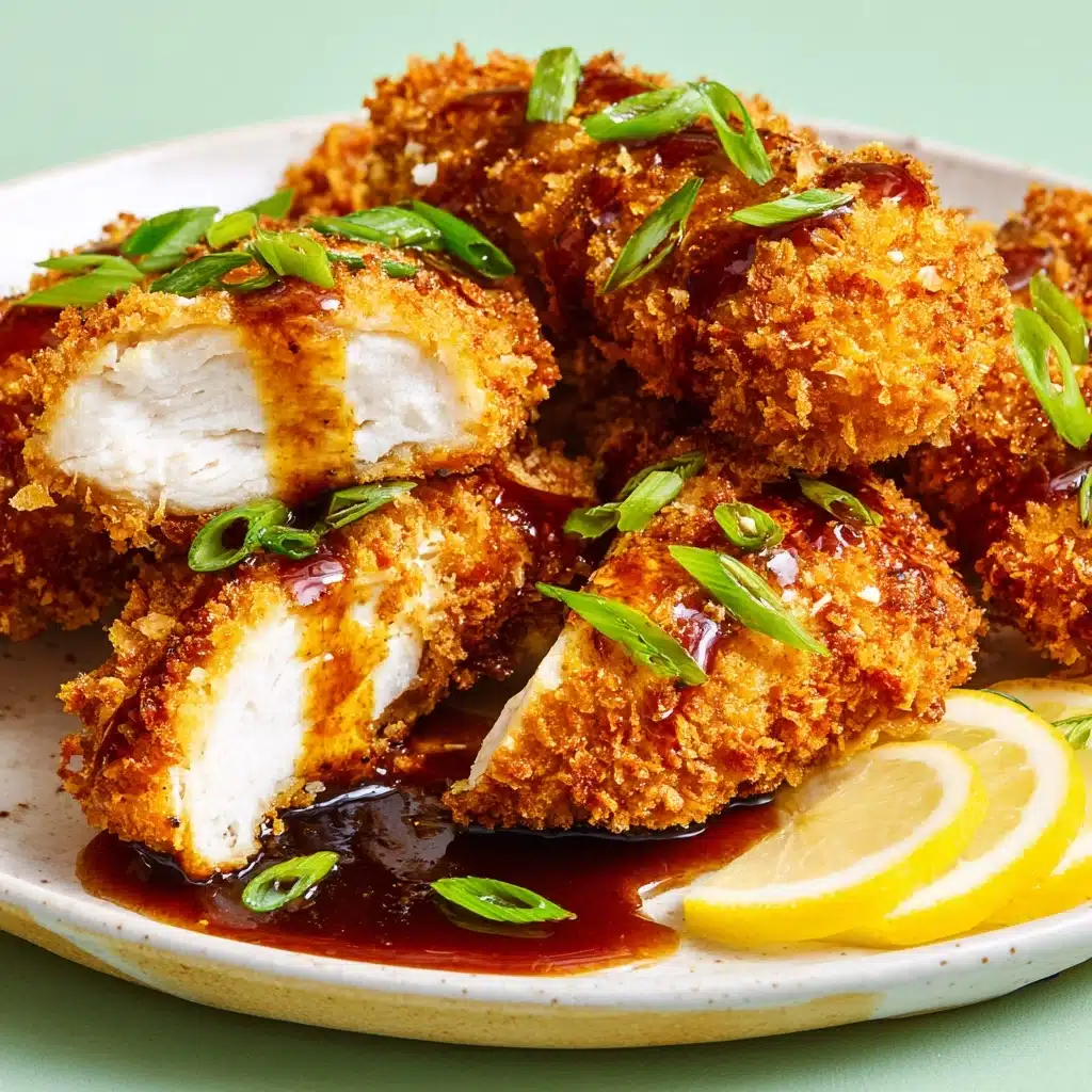 Asian Glazed Chicken Fingers Recipe