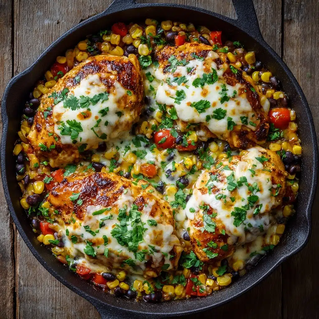 Santa Fe Chicken Skillet Recipe - Recipe Image