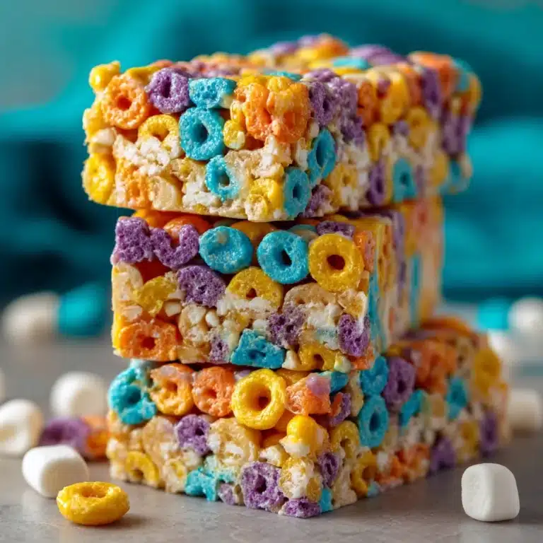 Fruity Pebbles Rice Krispie Treats Recipe