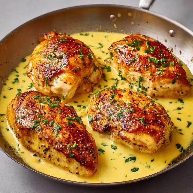 Creamy Honey Mustard Chicken Recipe