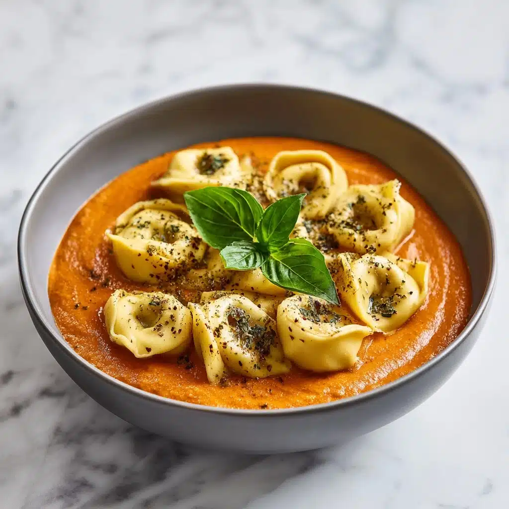 Creamy Tomato Tortellini Recipe - Recipe Image