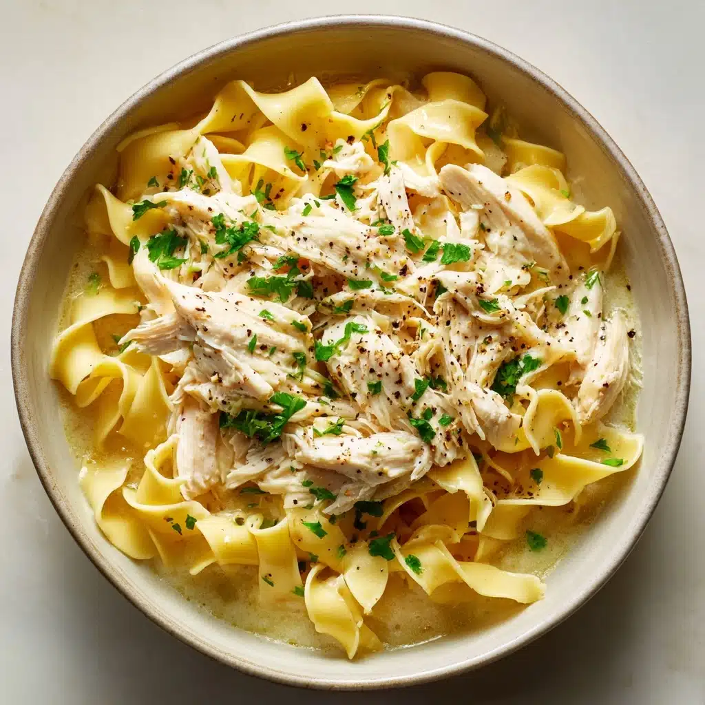 Amish Chicken & Noodles Recipe