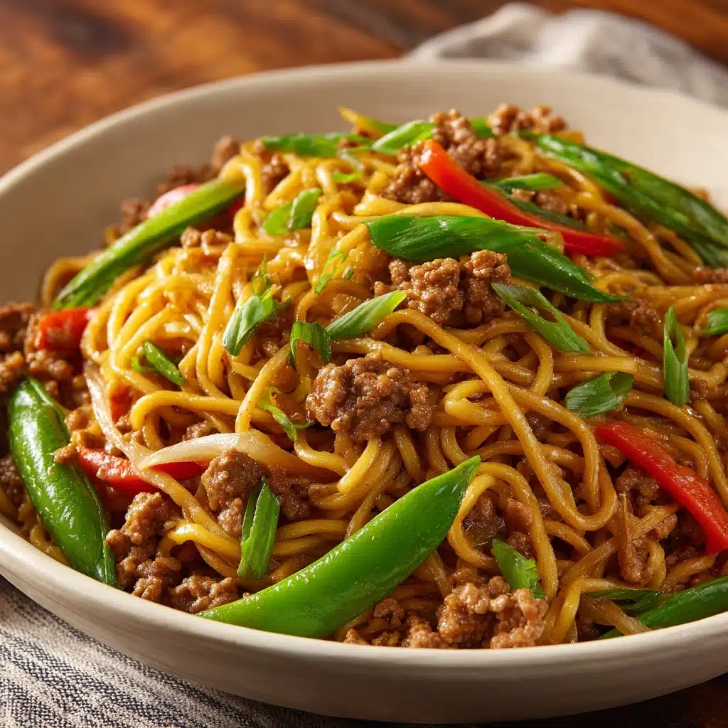 Ground Beef Lo Mein Recipe