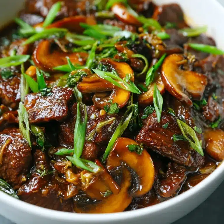 Beef Mushroom Stir Fry Recipe