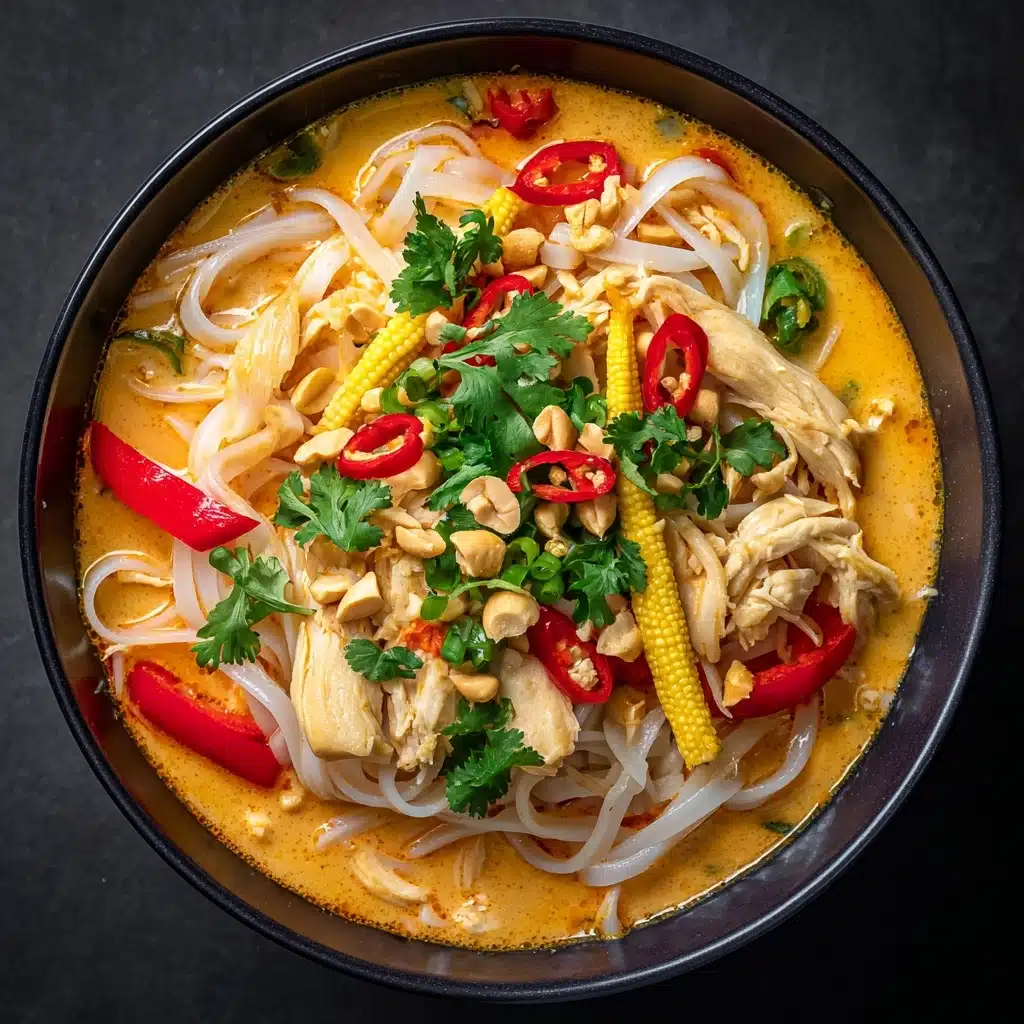 Creamy Chicken Curry Noodles Recipe - Recipe Image