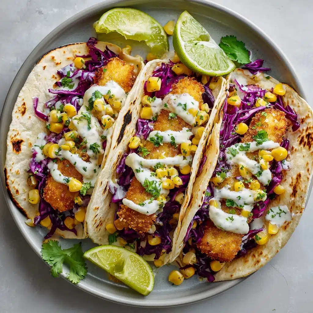 Crispy Fried Chicken Tacos Recipe - Recipe Image