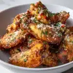 Crispy Baked Parmesan Chicken Wings Recipe