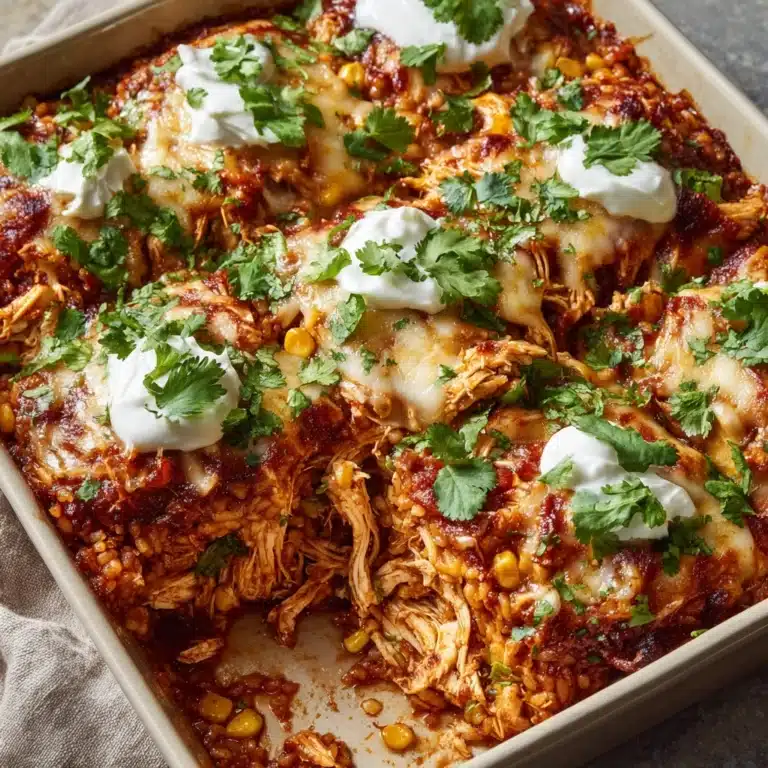 Chicken Enchilada Rice Casserole Recipe