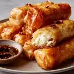 Oven Fried Feta Rolls with Chili Honey Recipe