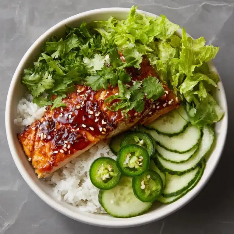 Salmon Bowls with Herbed Tahini Dressing Recipe