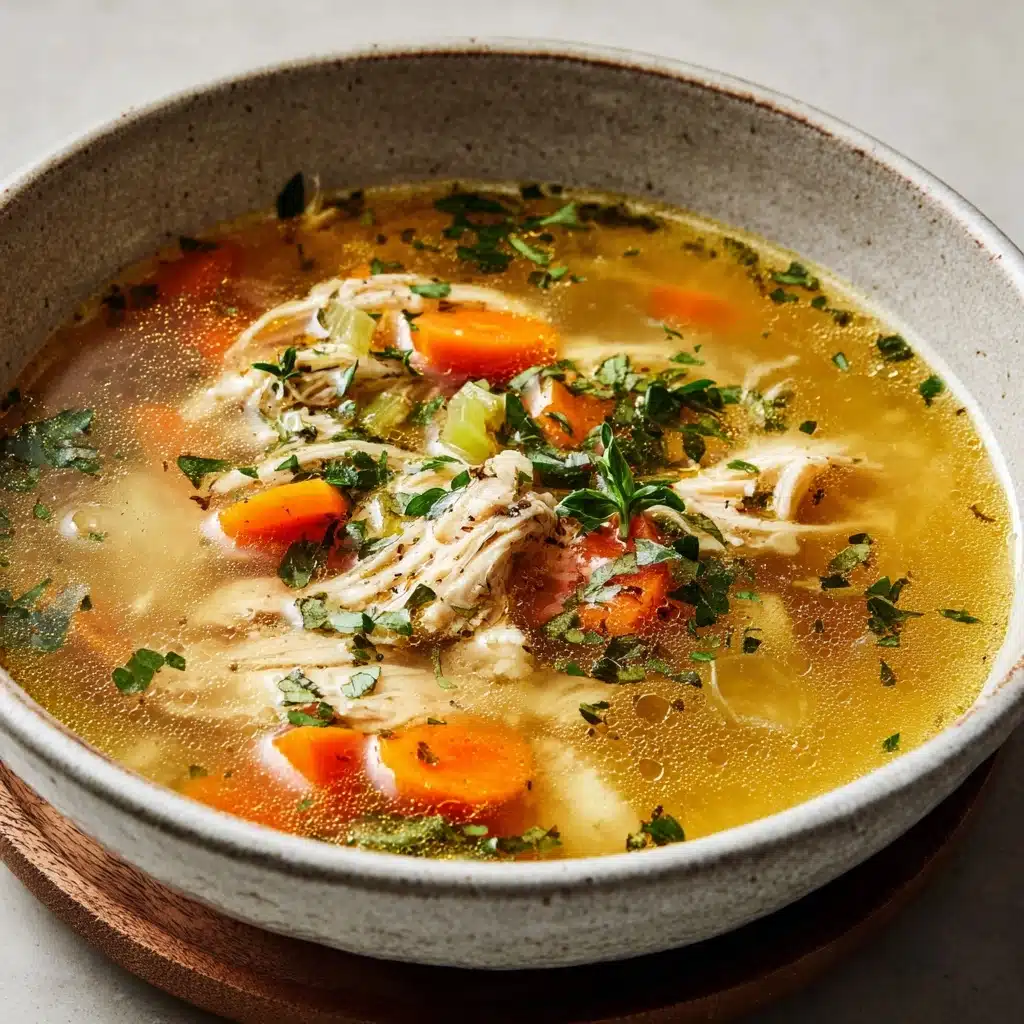 The Best Chicken Soup Ever: A Classic Recipe - Recipe Image