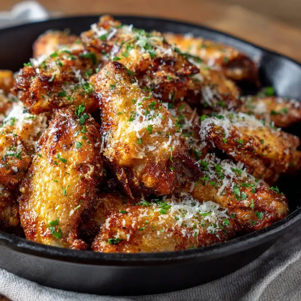 Garlic Parmesan Wings Recipe