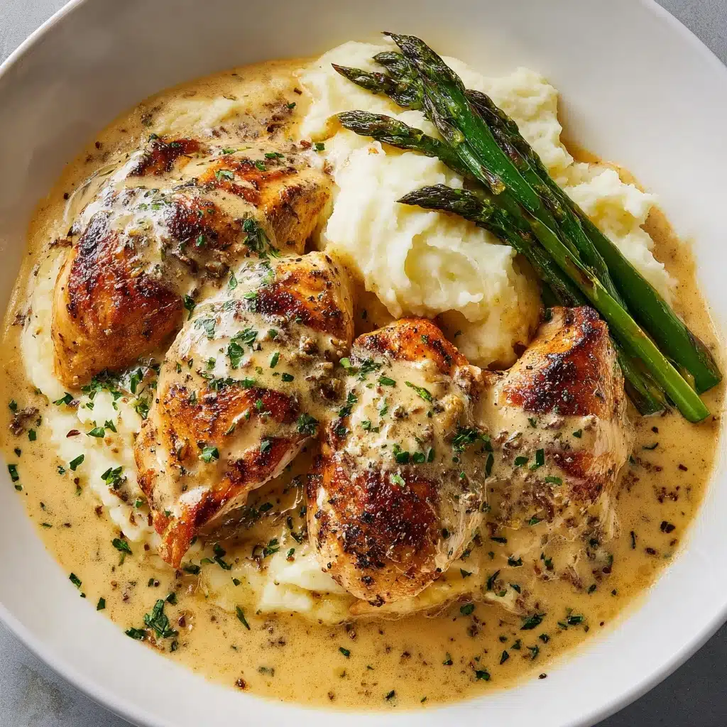 Creamy Garlic Chicken Recipe - Recipe Image
