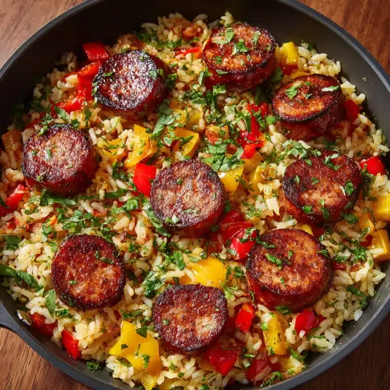 Sausage and Rice Skillet: A Flavor-Packed One-Pan Meal Recipe