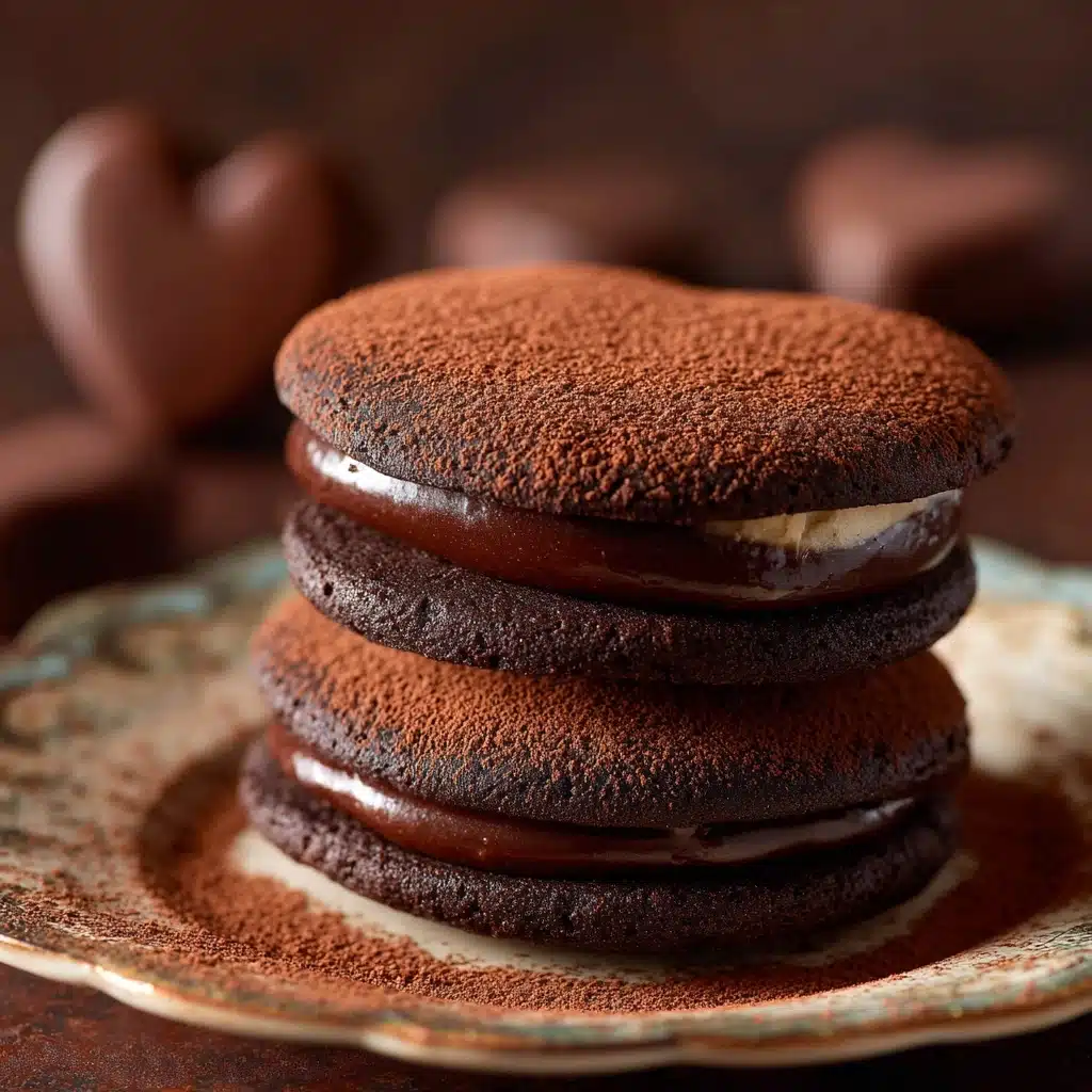 Chocolate Ganache Sandwich Cookies Recipe