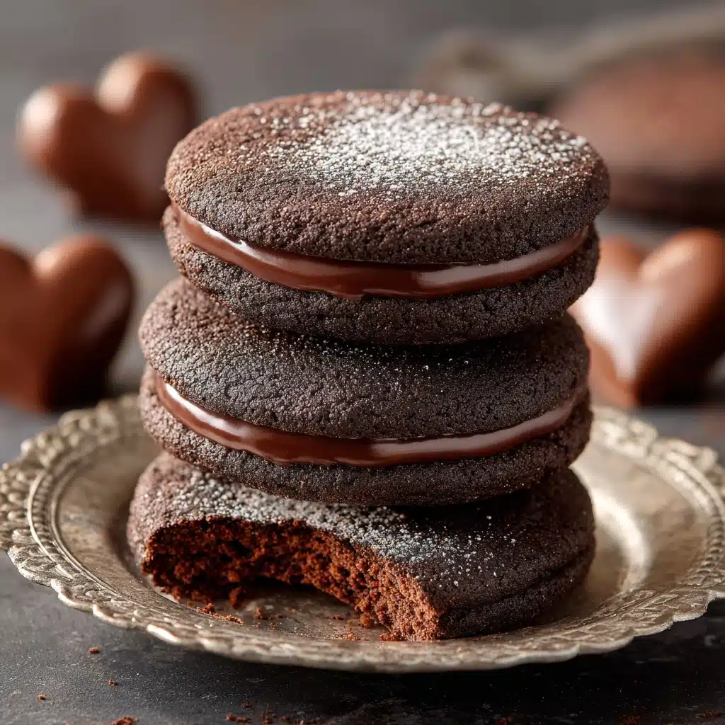 Chocolate Ganache Sandwich Cookies Recipe - Recipe Image