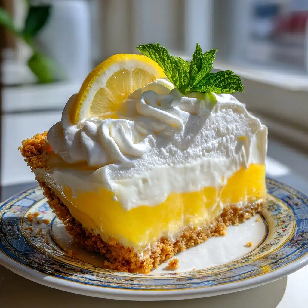 Magic Lemon Cobbler Delight Recipe - Recipe Image