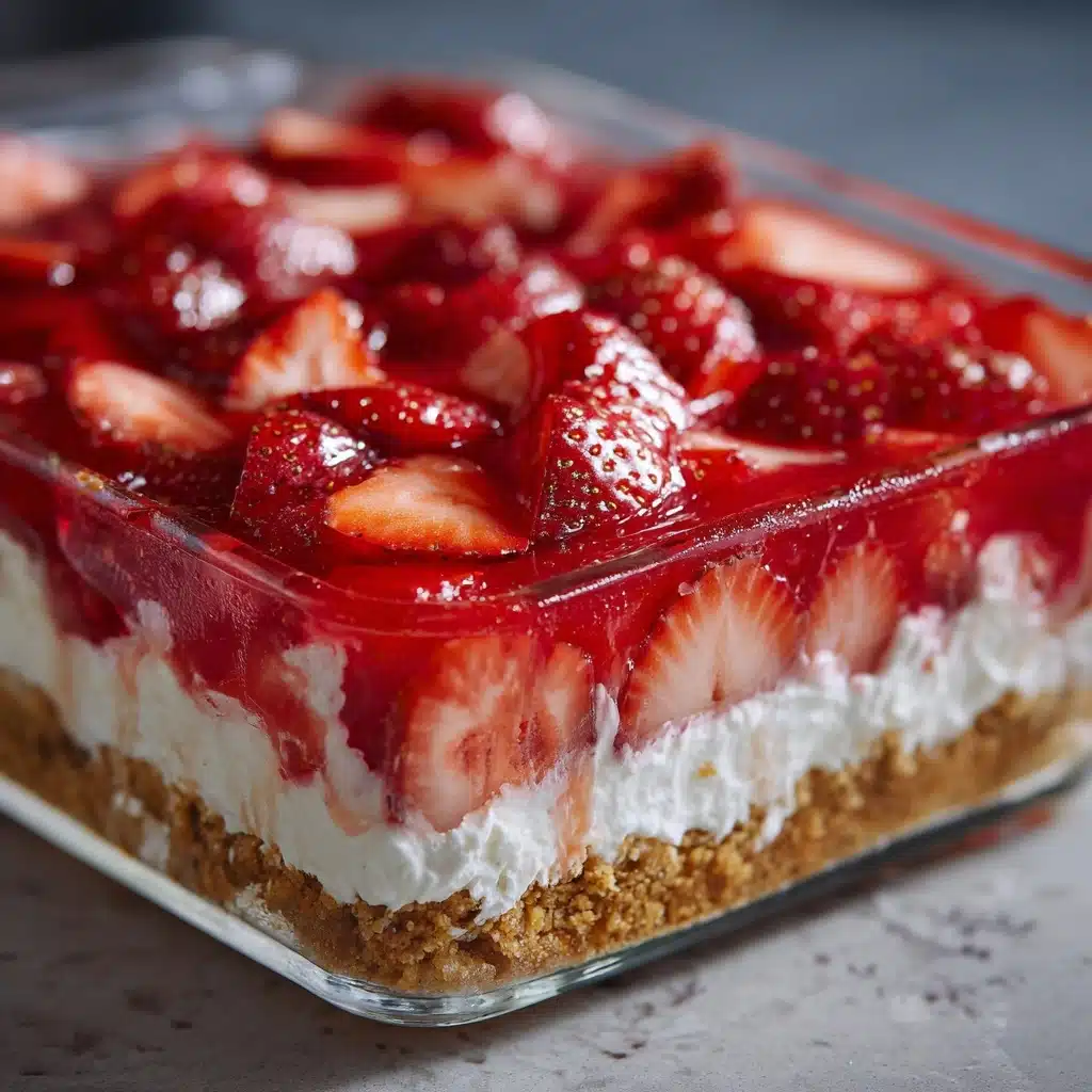 Strawberry Pretzel Salad Recipe - Recipe Image