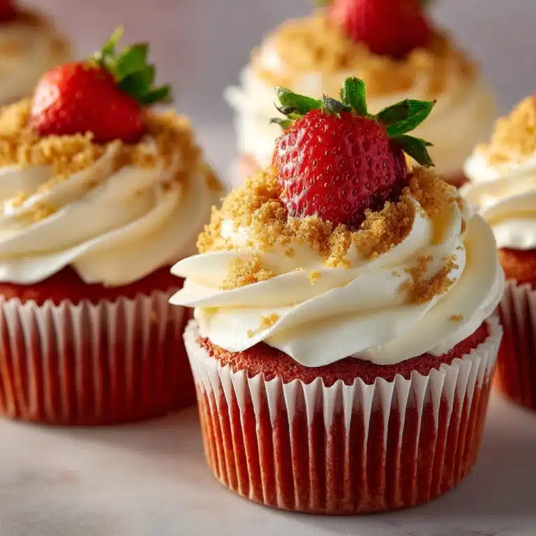 Cheesecake Red Velvet Cupcakes Recipe