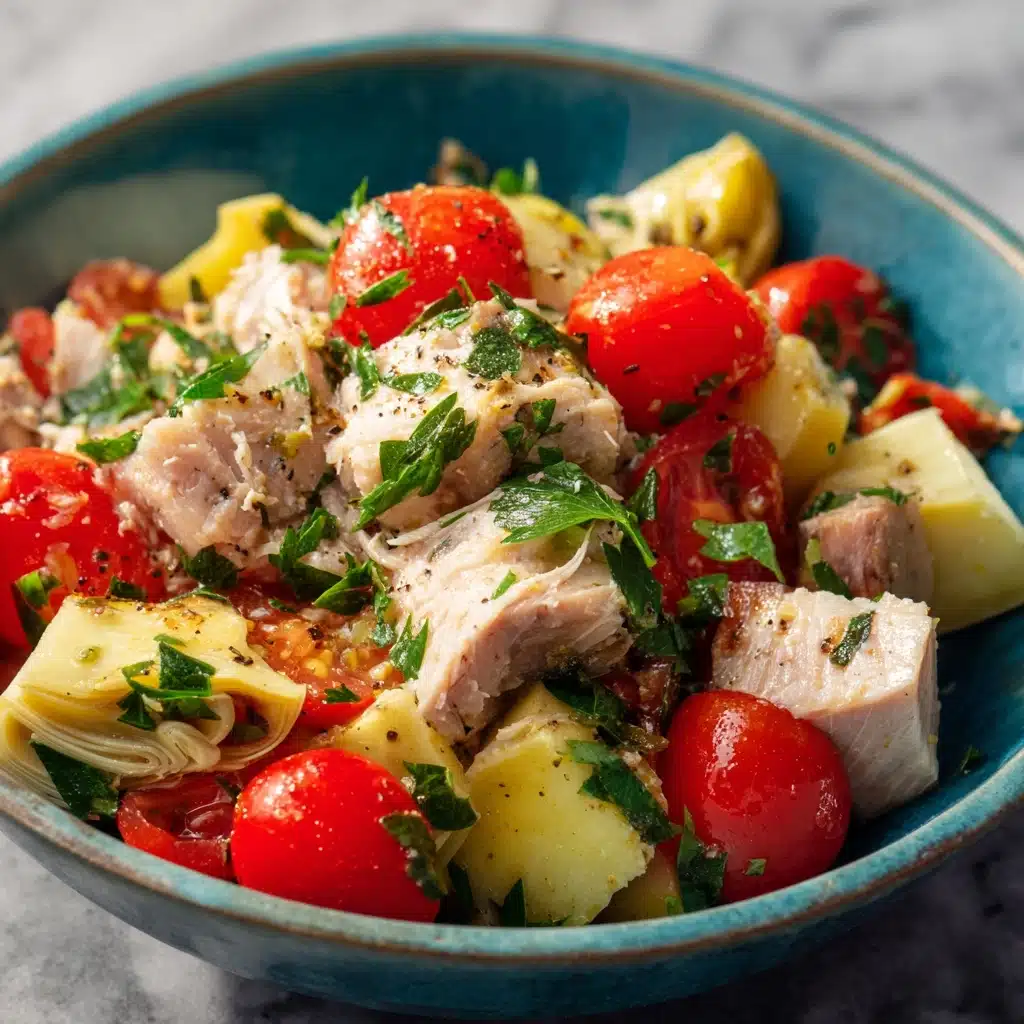 Tuna and Artichoke Salad Recipe - Recipe Image