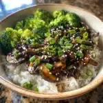 Broccoli and Mushroom Stir Fry Recipe