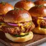 Mini Crispy Chicken Sandwiches Recipe
