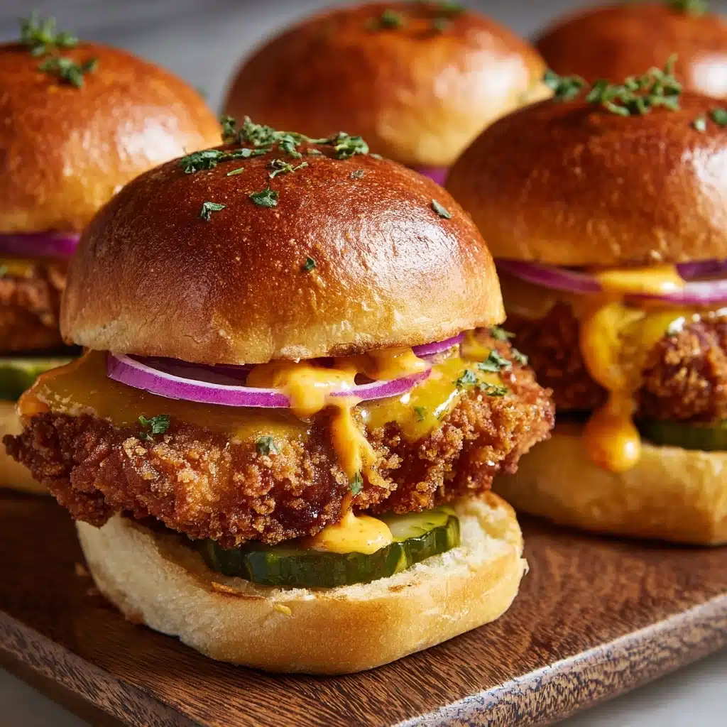 Mini Crispy Chicken Sandwiches Recipe