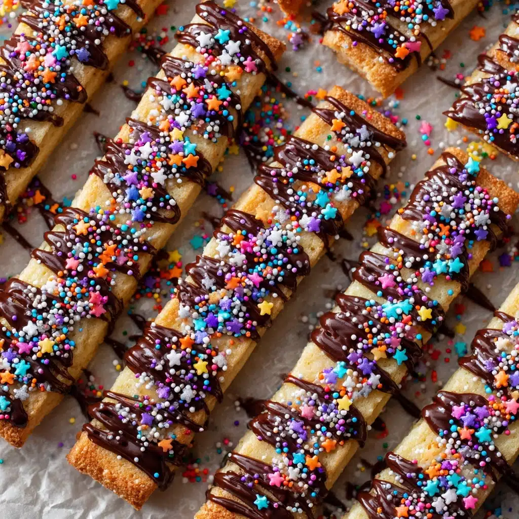 Pocky Christmas Trees Recipe - Recipe Image