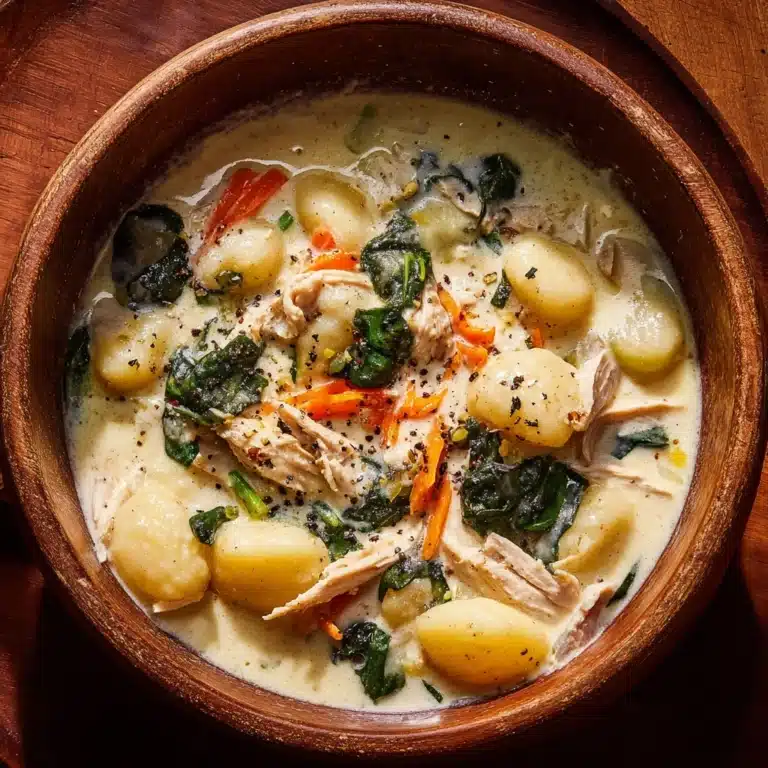 Olive Garden Chicken Gnocchi Soup Recipe