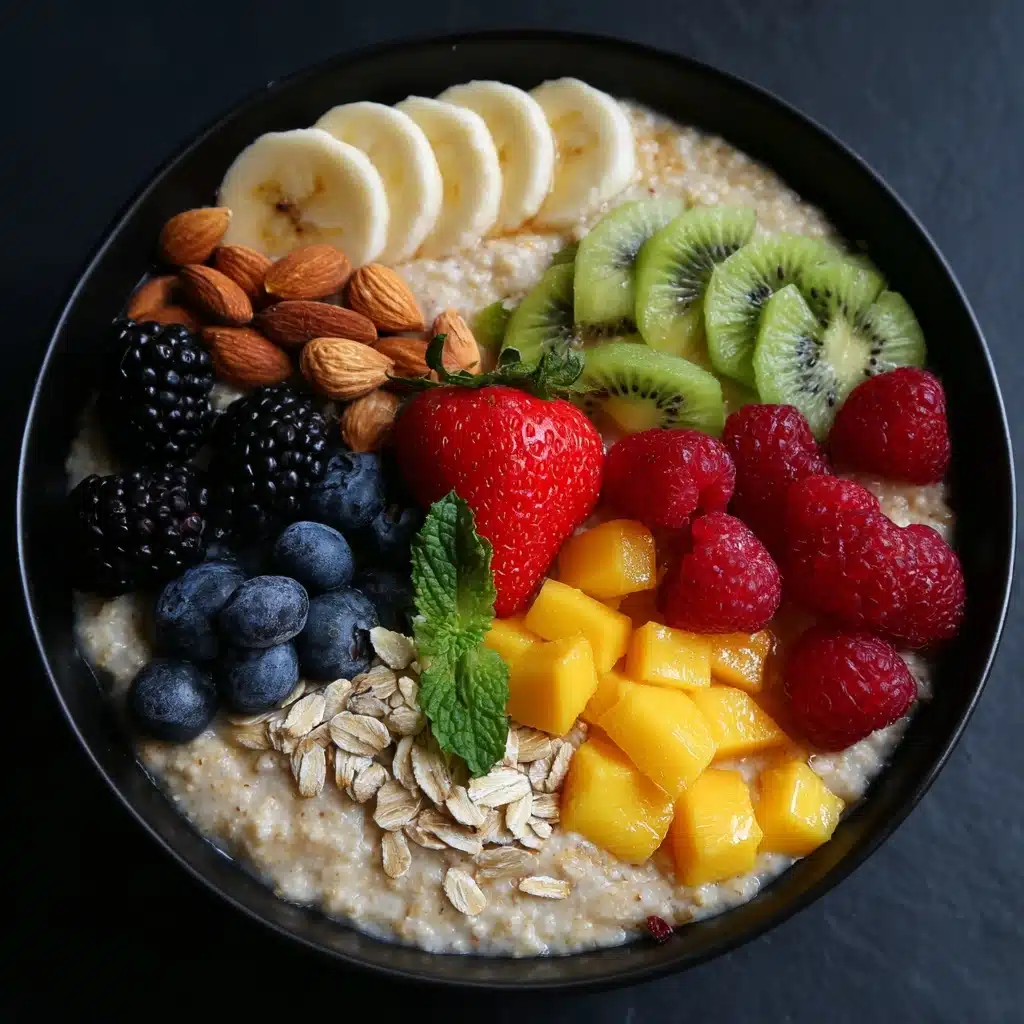 Oatmeal with Fruits and Nuts Recipe - Recipe Image