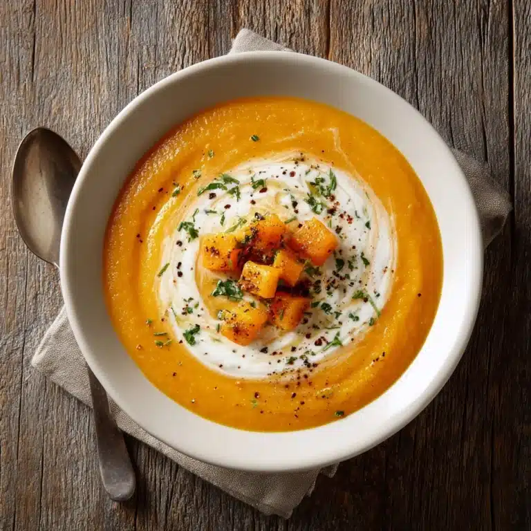 The Perfect Potato Squash Soup Recipe