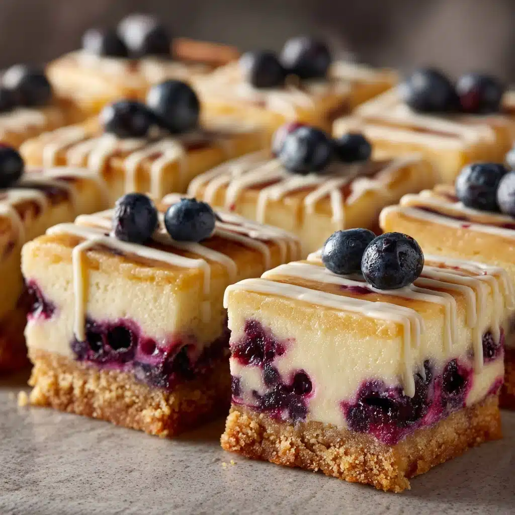 Lemon Blueberry Shortbread Bars Recipe - Recipe Image