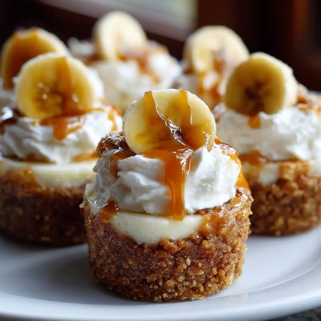 No-Bake Mini Banana Cream Pies Recipe - Recipe Image