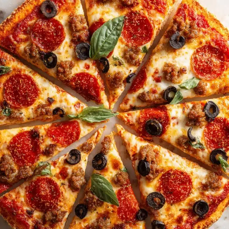 Homemade Pizza Recipe