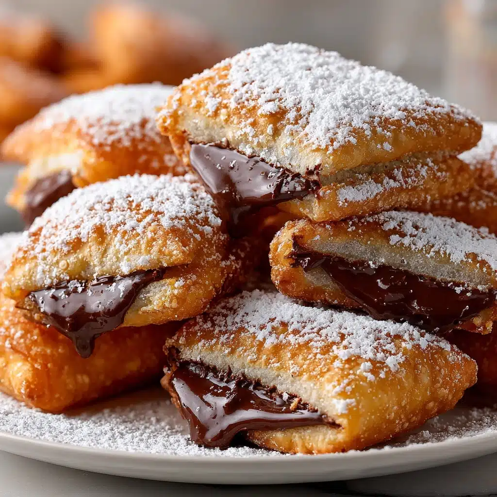 Fried Croissant Beignets with Chocolate Inside: A Decadent Delight Recipe