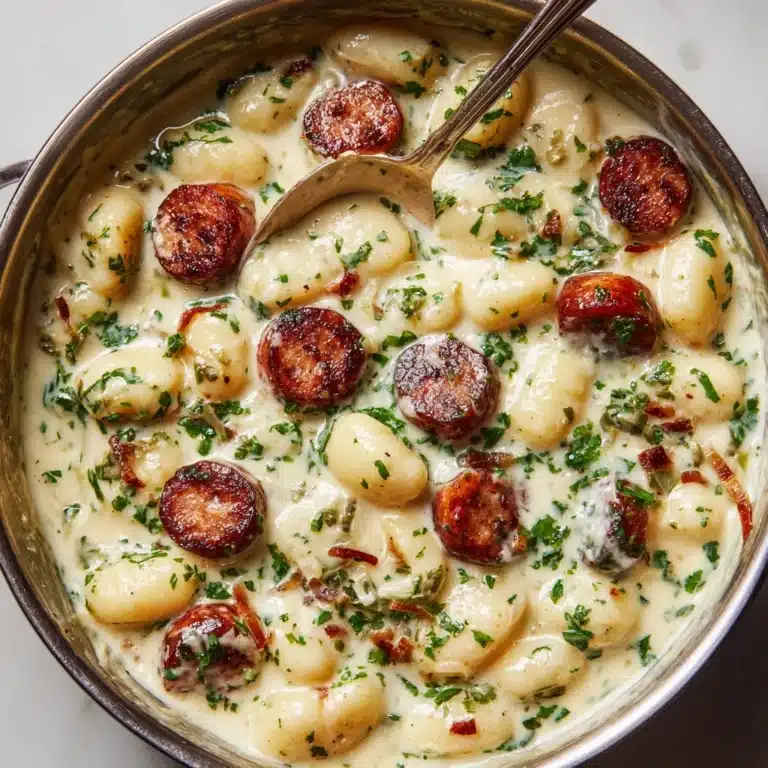 Creamy One-Pot Sausage Gnocchi: A Comforting, Hearty Meal Recipe