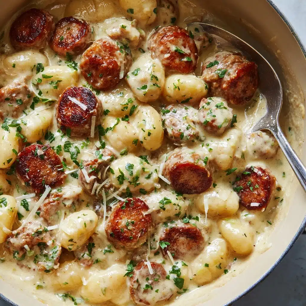 Creamy One-Pot Sausage Gnocchi: A Comforting, Hearty Meal Recipe - Recipe Image