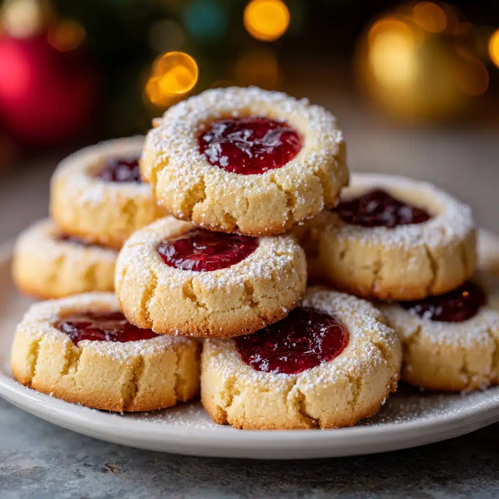 Christmas Cherry Shortbread Cookies Recipe