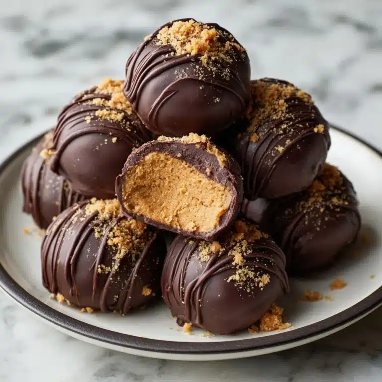Christmas Peanut Butter Balls Recipe
